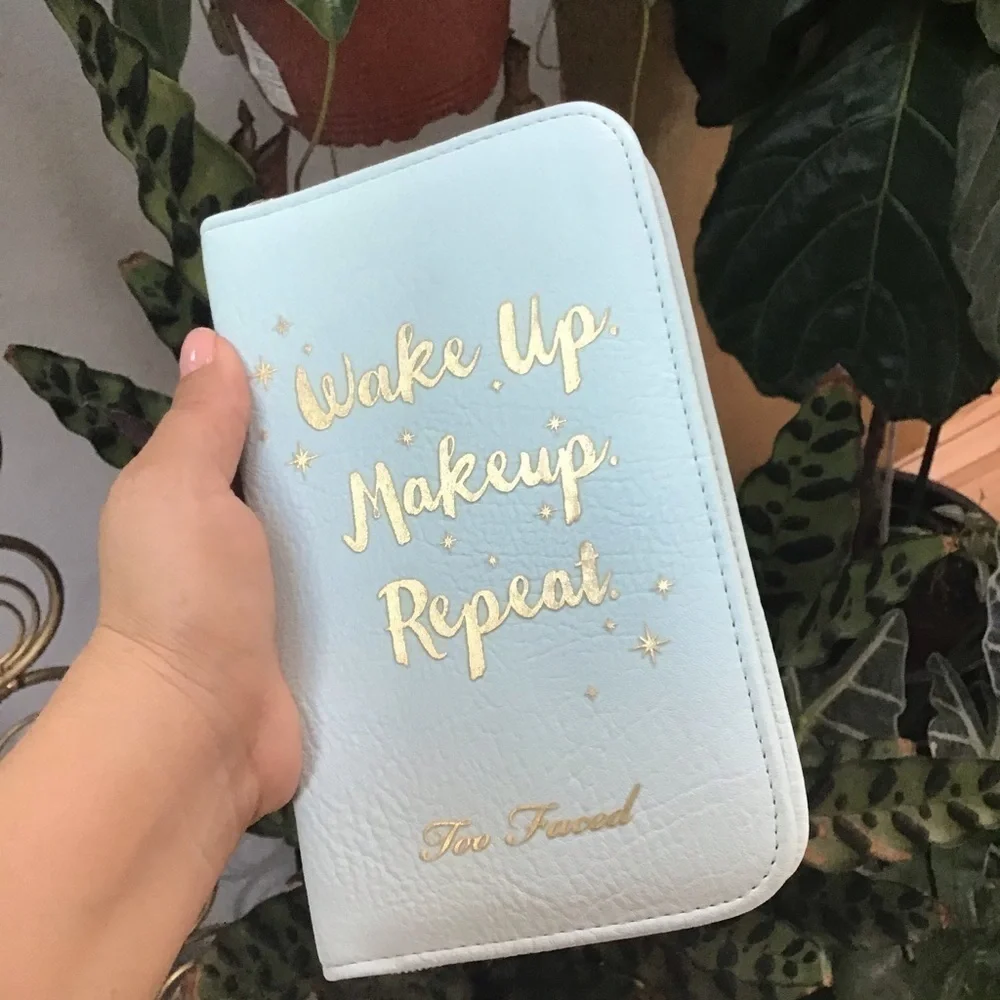 Too Faced Makeup Baby Blue Case